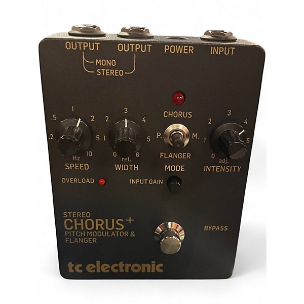 Used TC Electronic SCF Chorus Flanger Effect Pedal