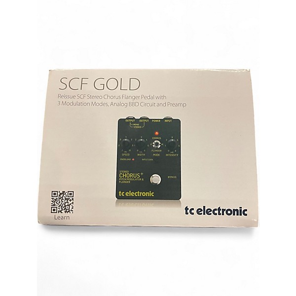Used TC Electronic SCF Chorus Flanger Effect Pedal