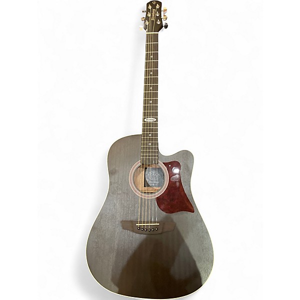 Used 2022 Strinberg sd100ctos Black Acoustic Electric Guitar