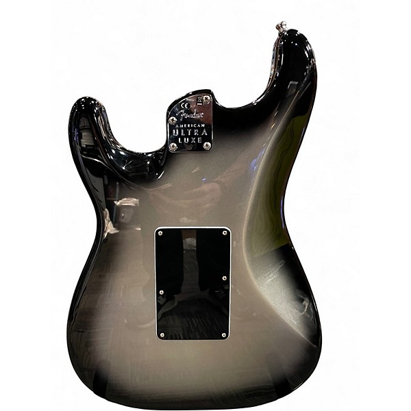 Used Fender American Ultra Luxe Stratocaster SILVER BURST Solid Body Electric Guitar