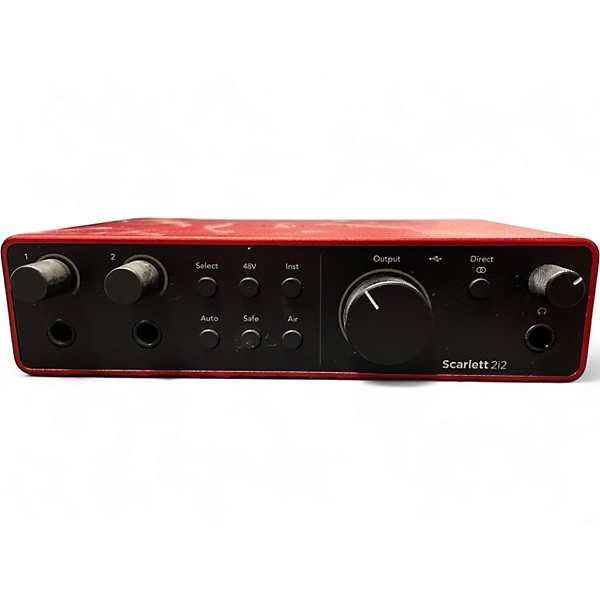 Used Focusrite Scarlett 2i2 Gen 4 Audio Interface