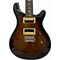 Used PRS SE Custom 24 black gold burst Solid Body Electric Guitar