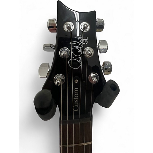 Used PRS SE Custom 24 black gold burst Solid Body Electric Guitar