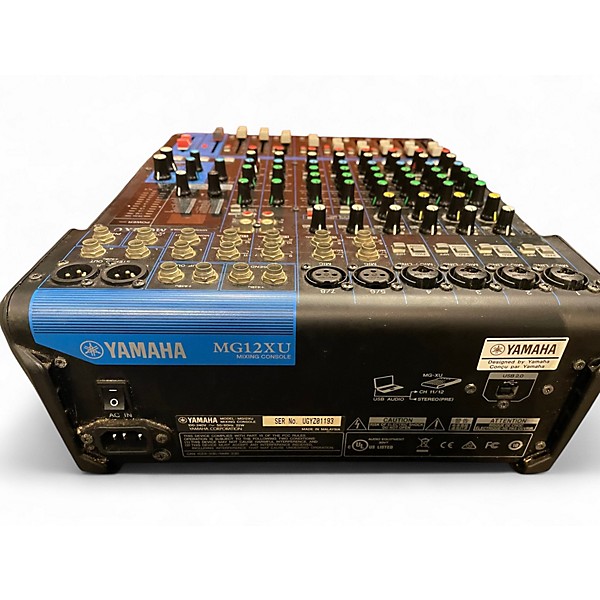 Used Yamaha MG12XU Unpowered Mixer