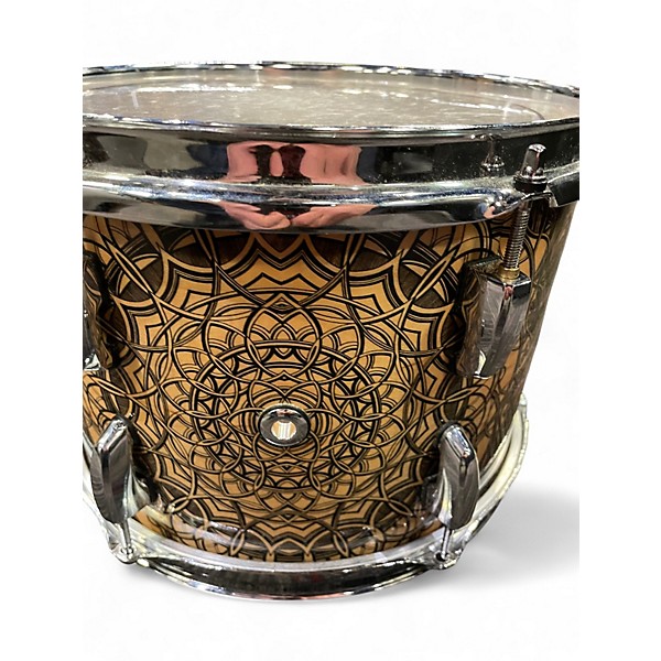 Used Pearl 12X7.5 MASTERS MAPLE COMPLETE NATURAL WITH GRAPHIC Drum