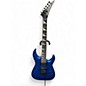 Used Jackson JS22 Dinky Blue Solid Body Electric Guitar thumbnail