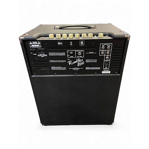 Used Fender Rumble 200 Guitar Combo Amp