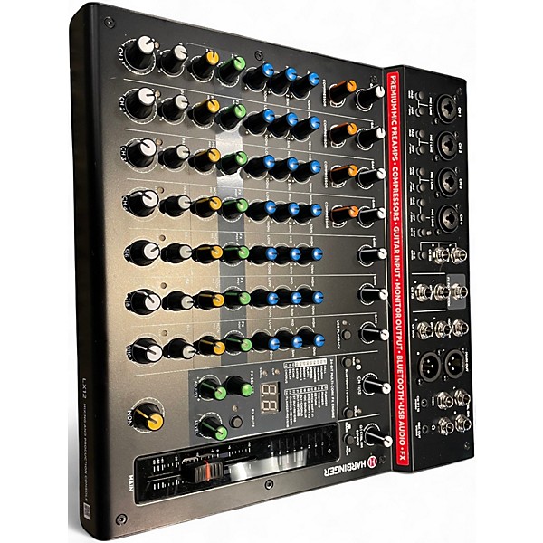 Used Harbinger LX12 Powered Mixer