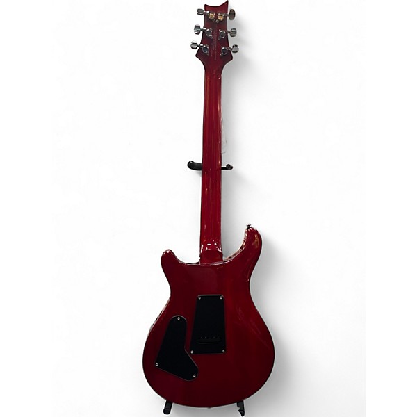 Used PRS SE Custom 24 Amber Solid Body Electric Guitar