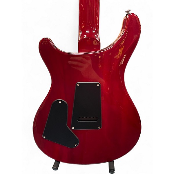 Used PRS SE Custom 24 Amber Solid Body Electric Guitar