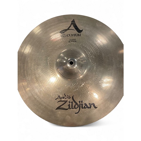 Used Zildjian 16in A Custom Crash Cymbal