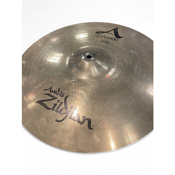 Used Zildjian 16in A Custom Crash Cymbal