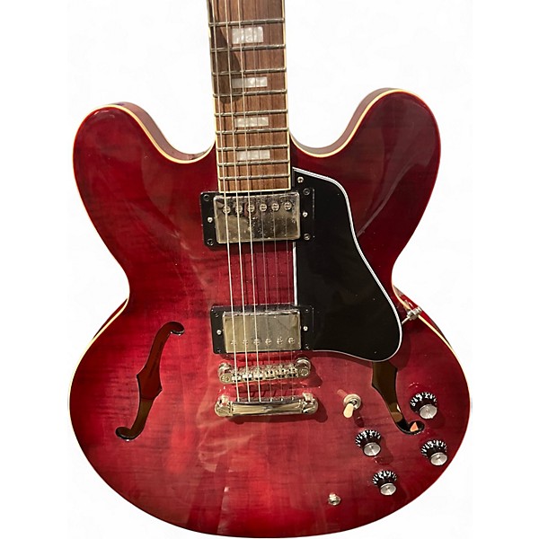 Used Epiphone ES355 red Hollow Body Electric Guitar