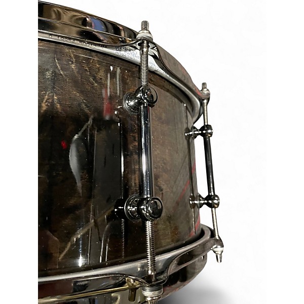Used TAMA 6.5X14 SLP Power Maple Brown Burl  Drum