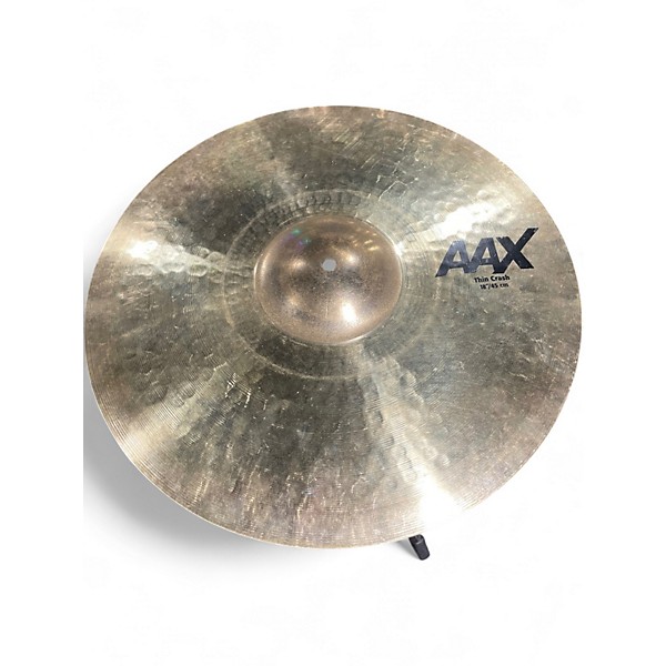 Used SABIAN 18in AAX Thin Crash Cymbal