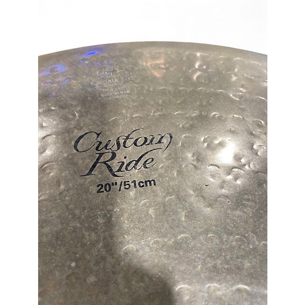 Used Zildjian 20in K Custom Ride Cymbal