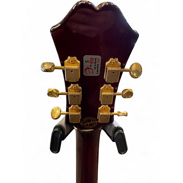 Used Epiphone RIVIERA P93 WR Cherry Solid Body Electric Guitar