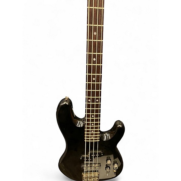 Used Fender MIJ POWER JAZZ BASS SPECIAL Black Electric Bass Guitar