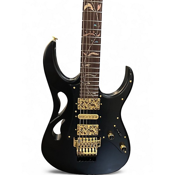 Used 2025 Ibanez PIA3761 Steve Vai Signature Onyx Solid Body Electric Guitar