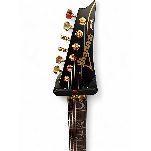 Used 2025 Ibanez PIA3761 Steve Vai Signature Onyx Solid Body Electric Guitar