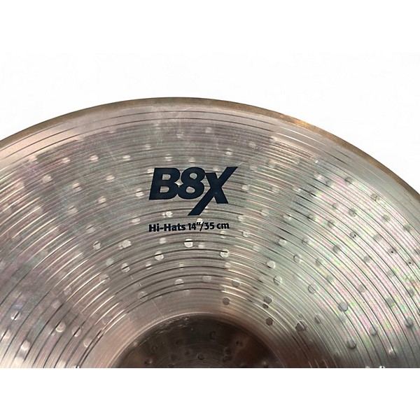 Used SABIAN 14in B8 Hi Hat Pair Cymbal