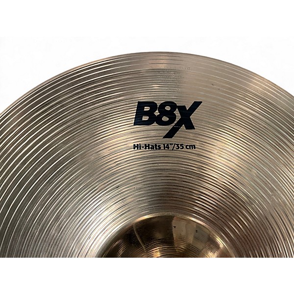 Used SABIAN 14in B8 Hi Hat Pair Cymbal