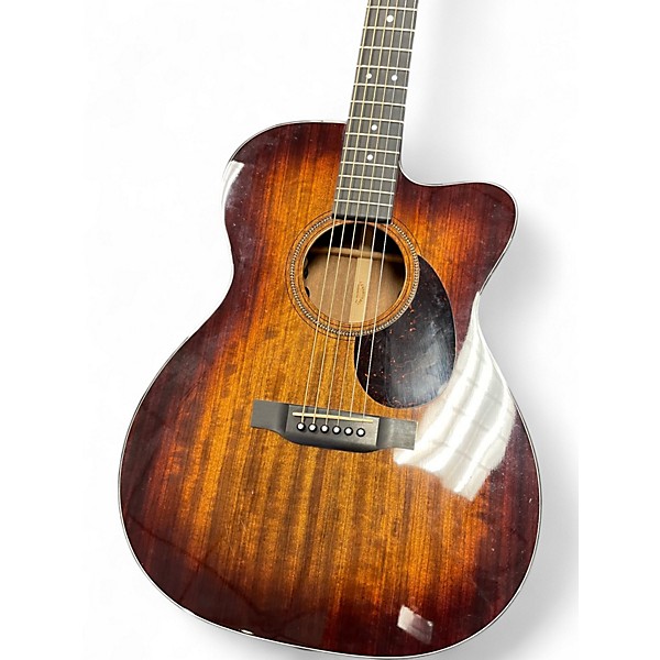 Used Martin OMC16E OVANGKOL Edge Burst Acoustic Electric Guitar