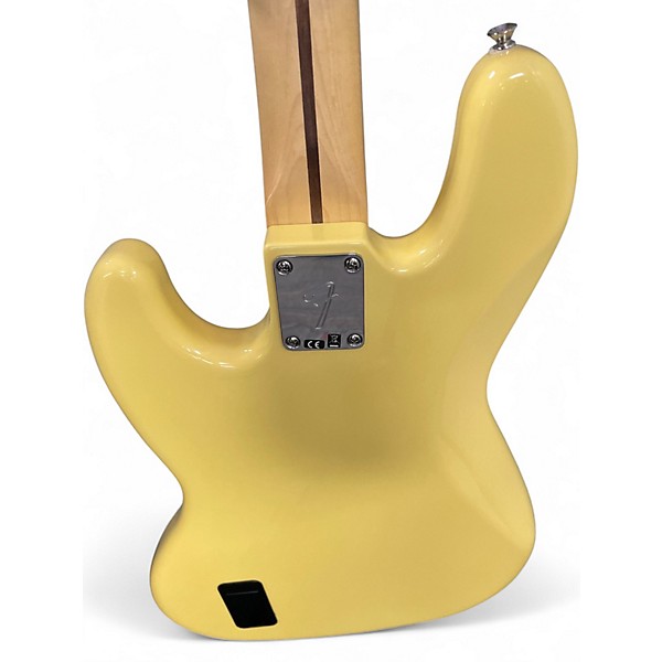 Used Fender Player Jazz Bass Cream Electric Bass Guitar