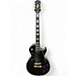 Used Epiphone Les Paul Custom Black Solid Body Electric Guitar thumbnail