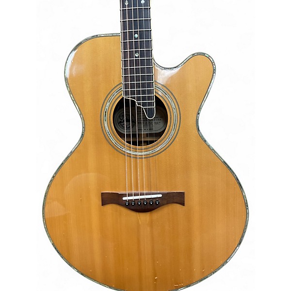 Used 1980s Charvel 625c Natural Acoustic Electric Guitar