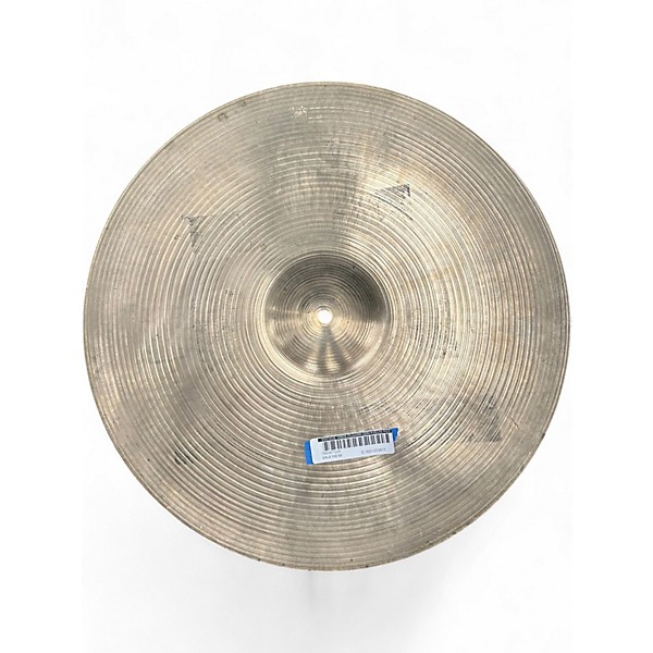 Vintage 1960s Zildjian 20in Avedis Ride Cymbal