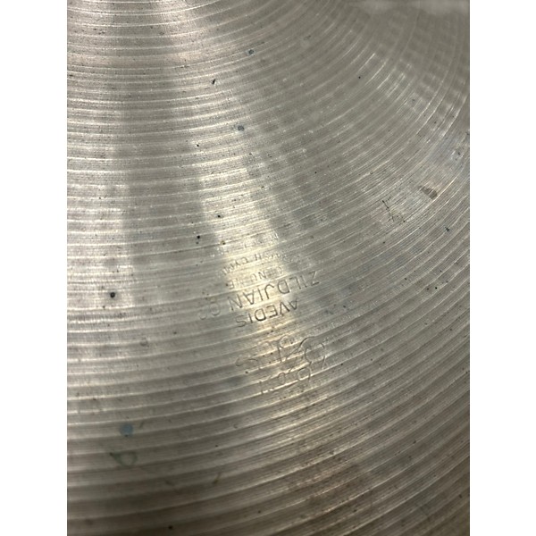 Vintage 1960s Zildjian 18in Avedis Ride Cymbal