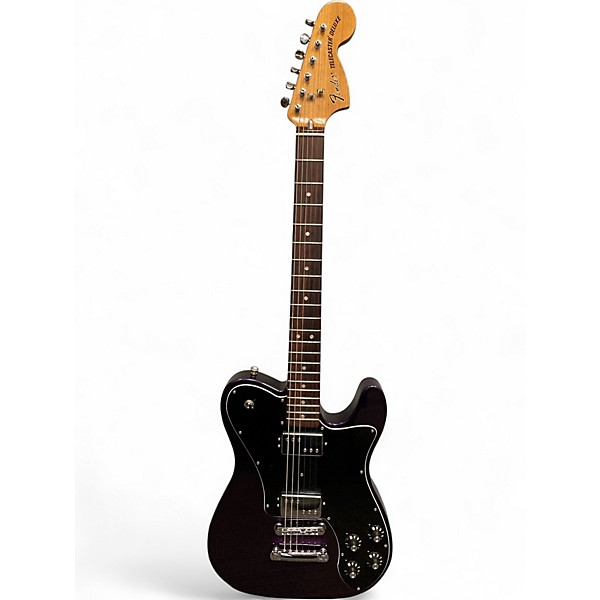 Used Fender Kingfish Telecaster Deluxe Purple Solid Body Electric Guitar