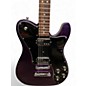 Used Fender Kingfish Telecaster Deluxe Purple Solid Body Electric Guitar