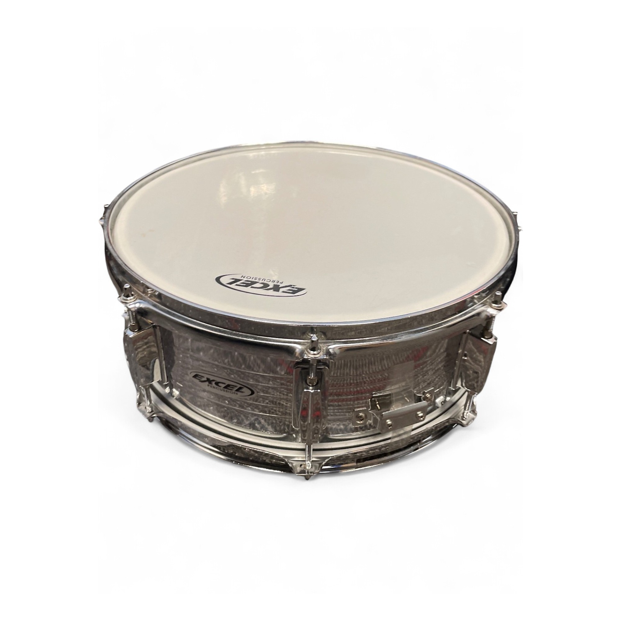 パパちん　メック Used Excel Percussion 14in 14x5.5 Snare Drum Chrome Drum Chrome 33