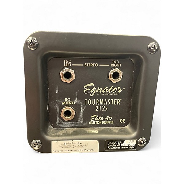 Used Egnater Tourmaster 212X 2x12 Guitar Cabinet