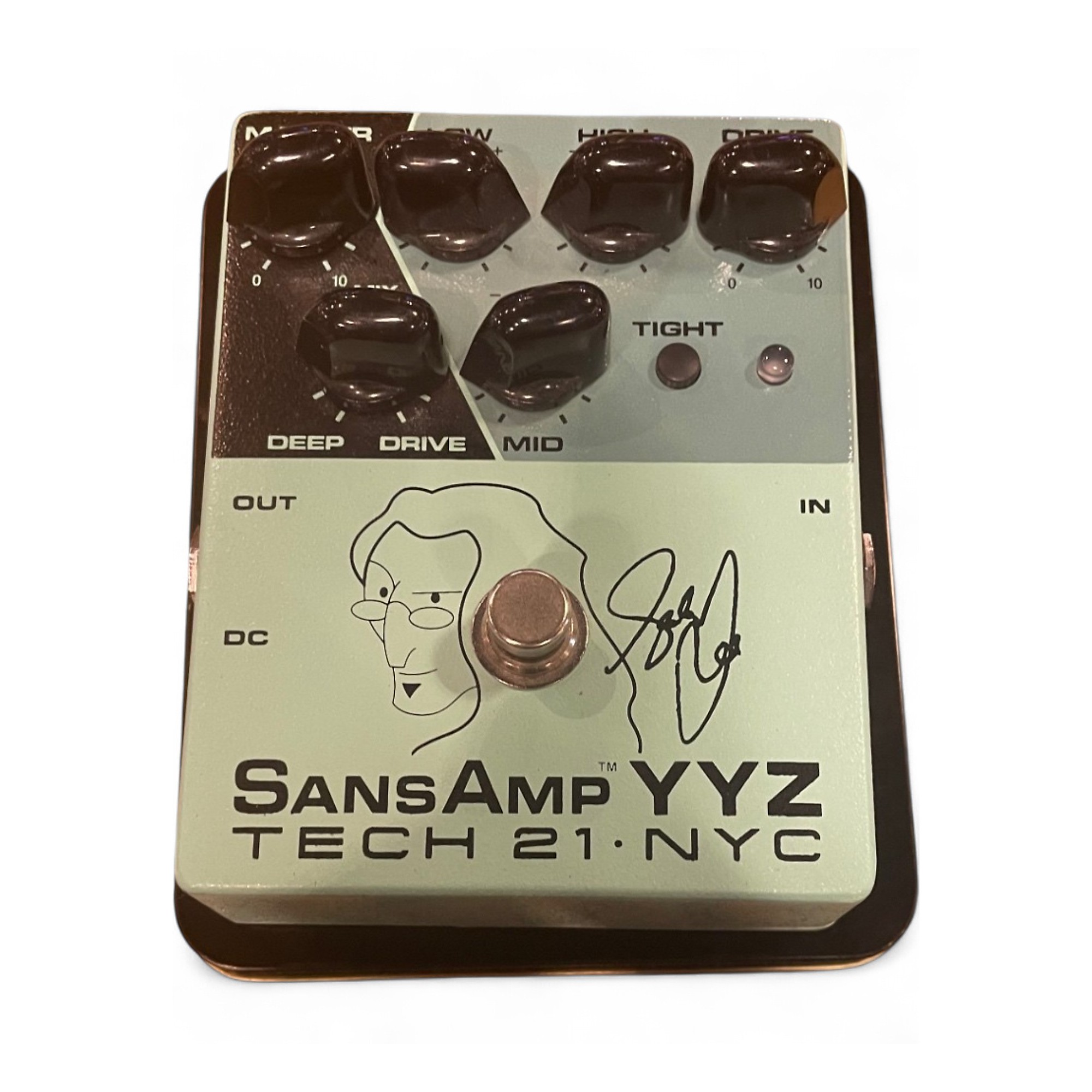 Used Tech 21 Geddy Lee YYZ Shape-Shifter Signature SansAmp Bass