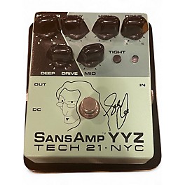 Used Tech 21 Geddy Lee YYZ Shape-Shifter Signature SansAmp Bass Effect Pedal