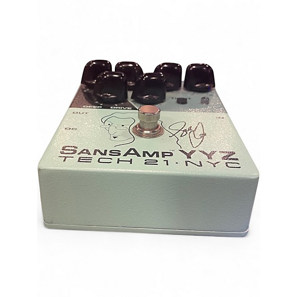 Used Tech 21 Geddy Lee YYZ Shape-Shifter Signature SansAmp Bass Effect Pedal