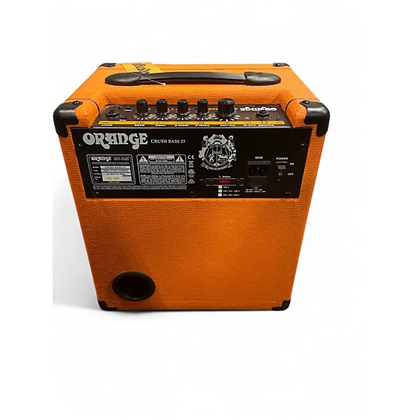 Used Orange Amplifiers Crush Bass 25 Bass Combo Amp