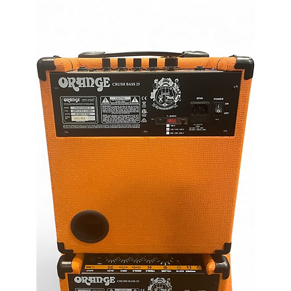 Used Orange Amplifiers Crush Bass 25 Bass Combo Amp