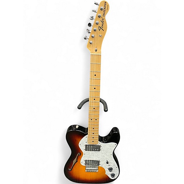 Used Fender Classic Series '72 Telecaster Thinline SUNBURST Hollow Body Electric Guitar