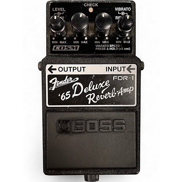 Used BOSS FDR1 Fender 65 Deluxe Reverb Effect Pedal