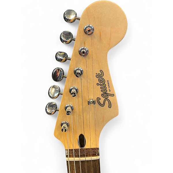 Used Squier PARANORMAL CUSTOM NASHVILLE CHOCOLATE SUNBURST Solid Body Electric Guitar