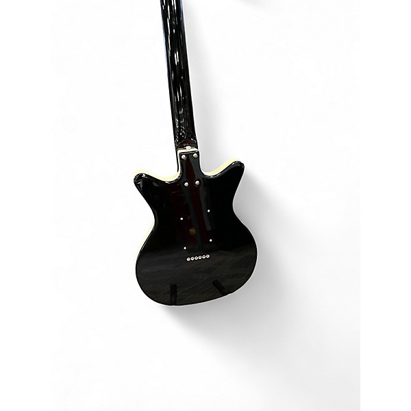 Used Danelectro 12SDC 12-String Black and White Solid Body Electric Guitar