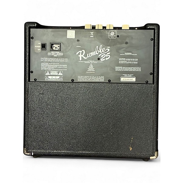 Used Fender Rumble 25 25W 1x8 Bass Combo Amp