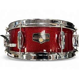 Used TAMA 14X5.5 Imperialstar Snare RED SPARKLE Drum