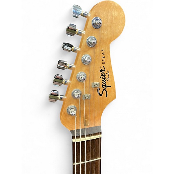 Used Squier Standard Stratocaster Tobacco Burst Solid Body Electric Guitar