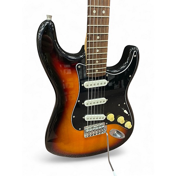 Used Squier Standard Stratocaster Tobacco Burst Solid Body Electric Guitar