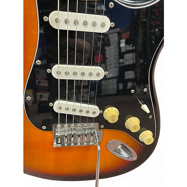 Used Squier Standard Stratocaster Tobacco Burst Solid Body Electric Guitar